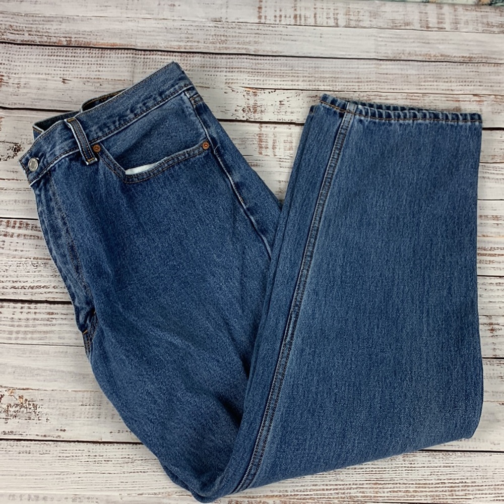 Levi Strauss “505” Straight leg blue jeans size 40 - Picture 5 of 16